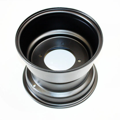 10" Black Rear Wheel Rim for Quad Dirt Bike ATV Buggy (110mm Hole, 4 Stud)