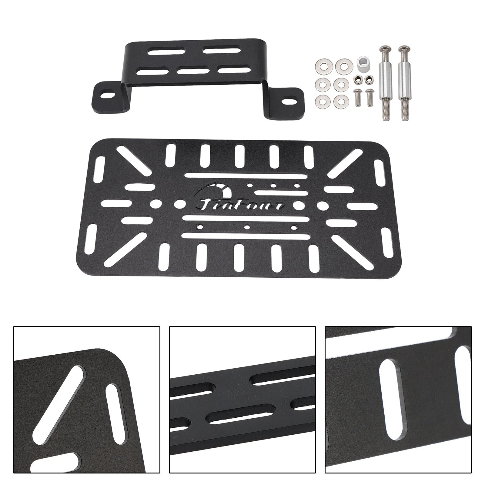 Saddlebag Support Mounting Bracket Racks Black for Cfmoto 450MT (2024–2025)