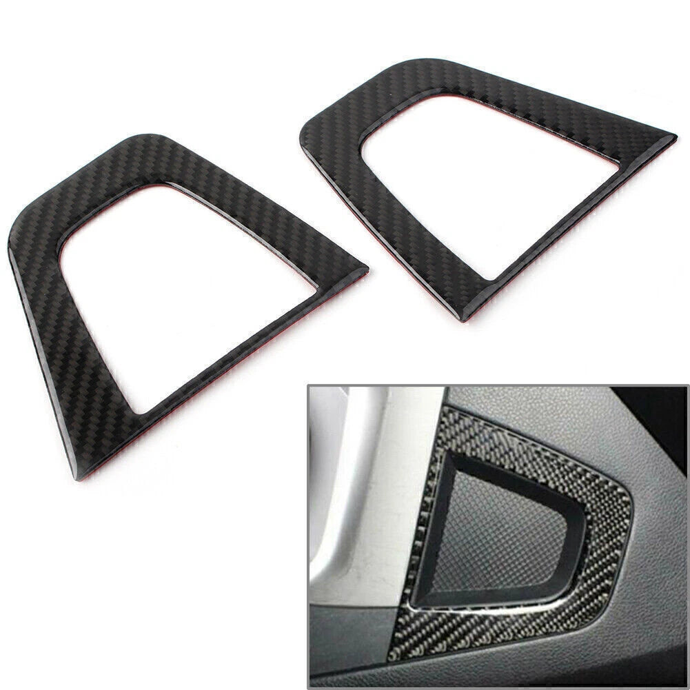 Carbon Fiber Console Speaker Frame Trim for Subaru Forester (2013–2018)