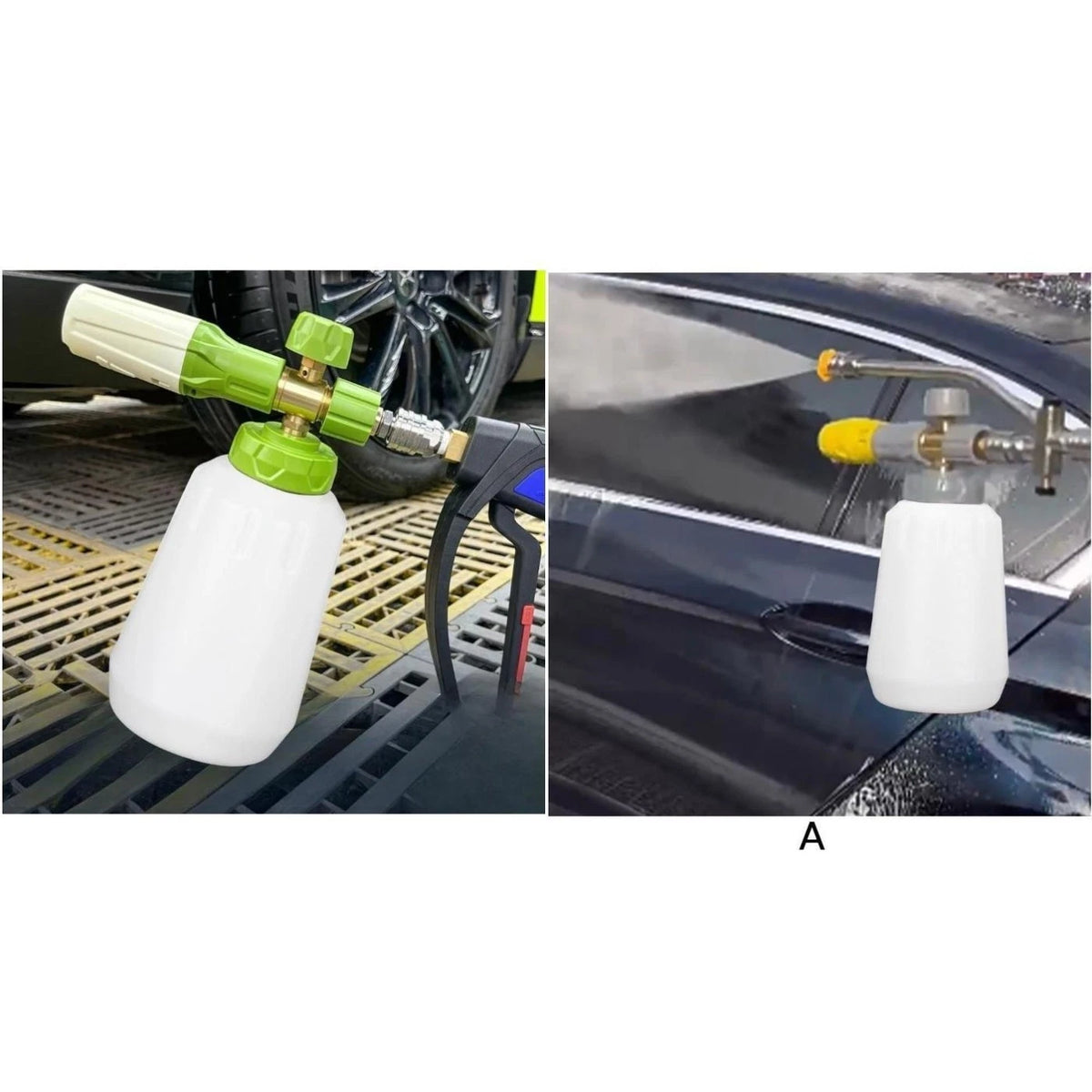 1L Car Wash Foam Bottle for Greenworks Models - Acid Resistant Build