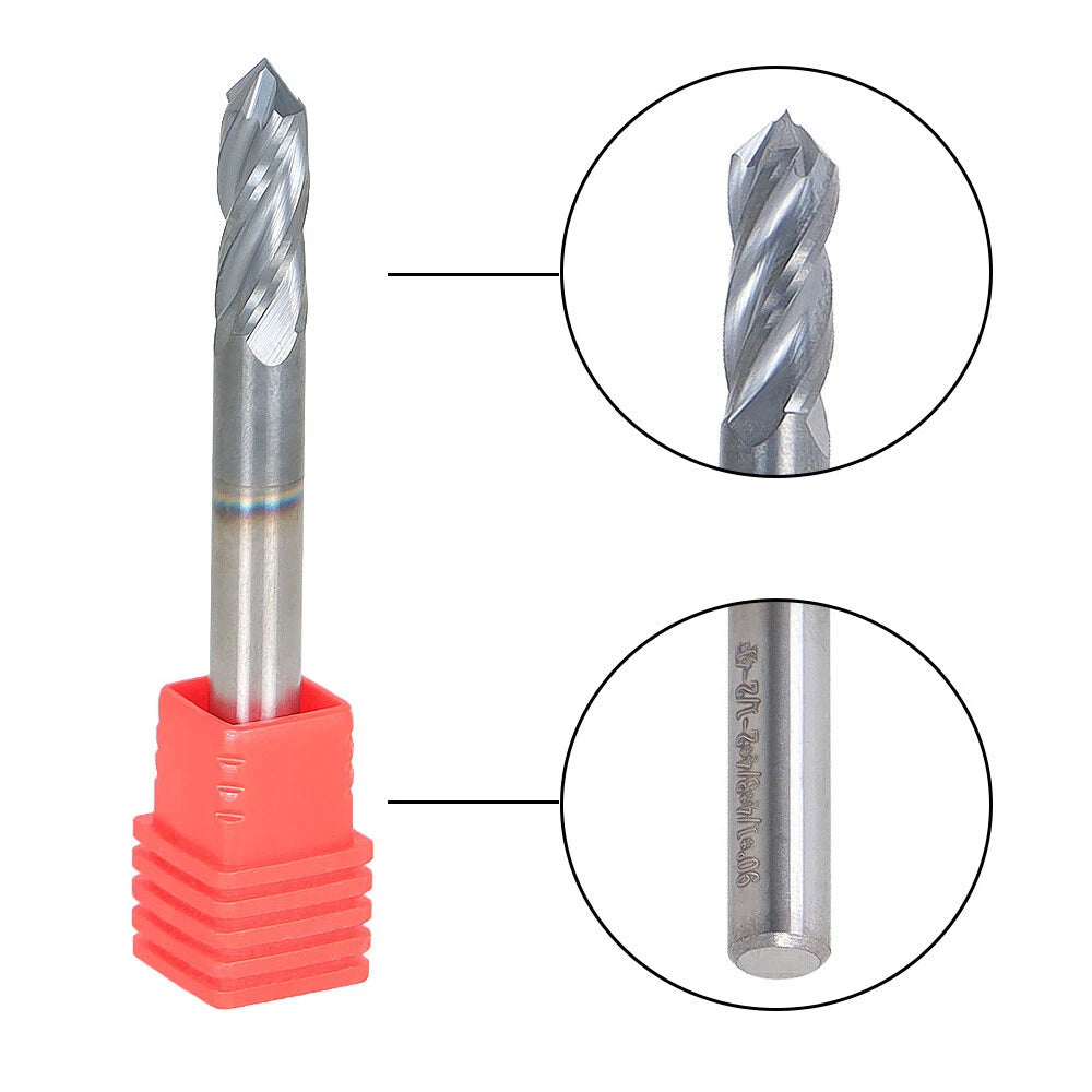 1/4" 4 Flute Carbide Drill Mill for