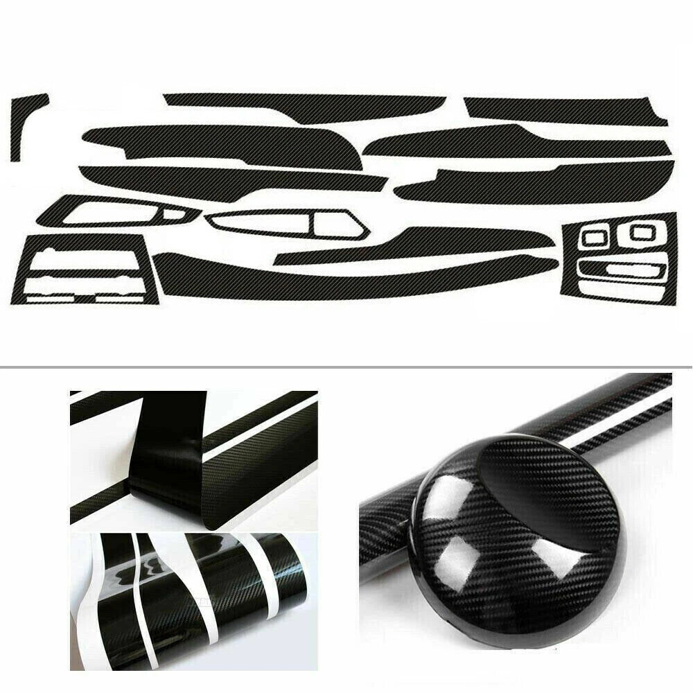 5D Carbon Fiber Pattern Trim Decals for BMW X5 F15 (2008–2018)