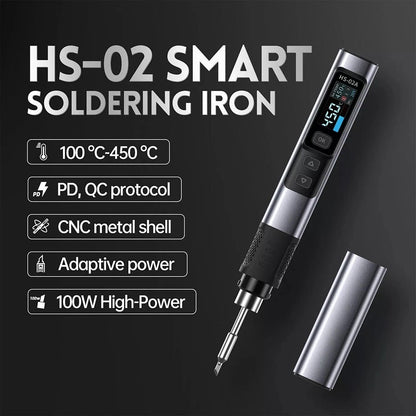 Soldering Iron with ESD Protection and Sleep Function