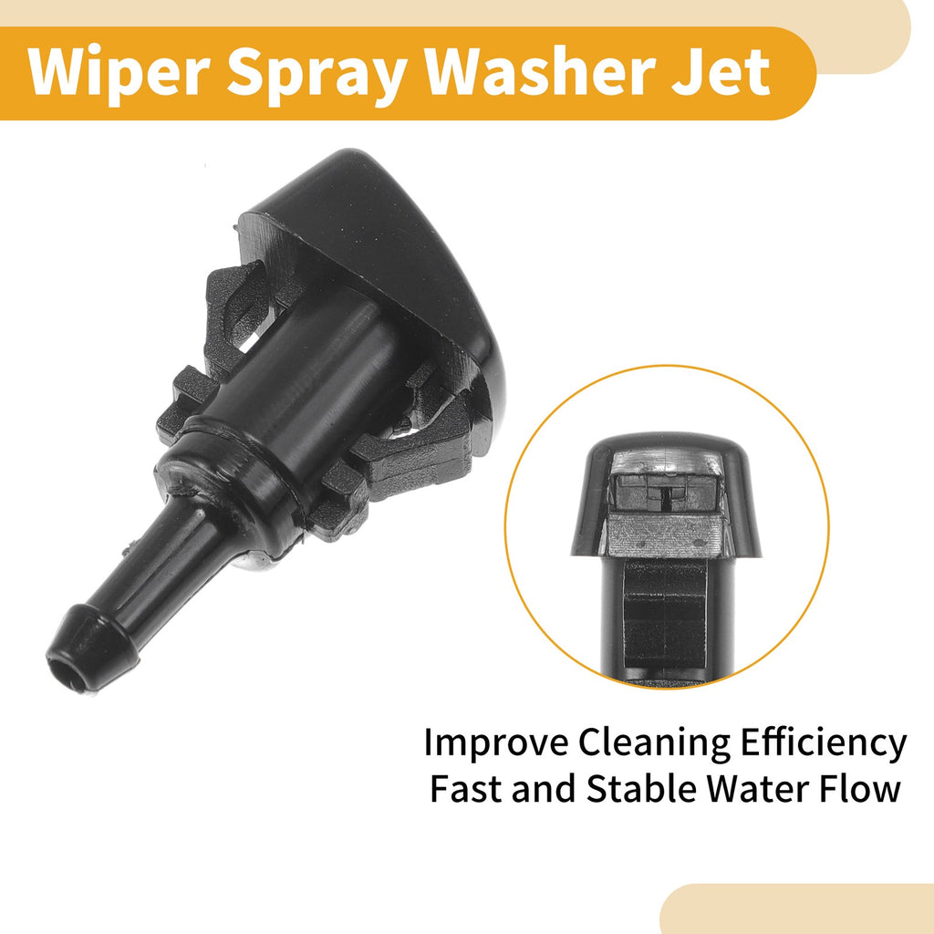 Windshield Washer Nozzle Kit with Hose for Chrysler 300 (2011–2020)