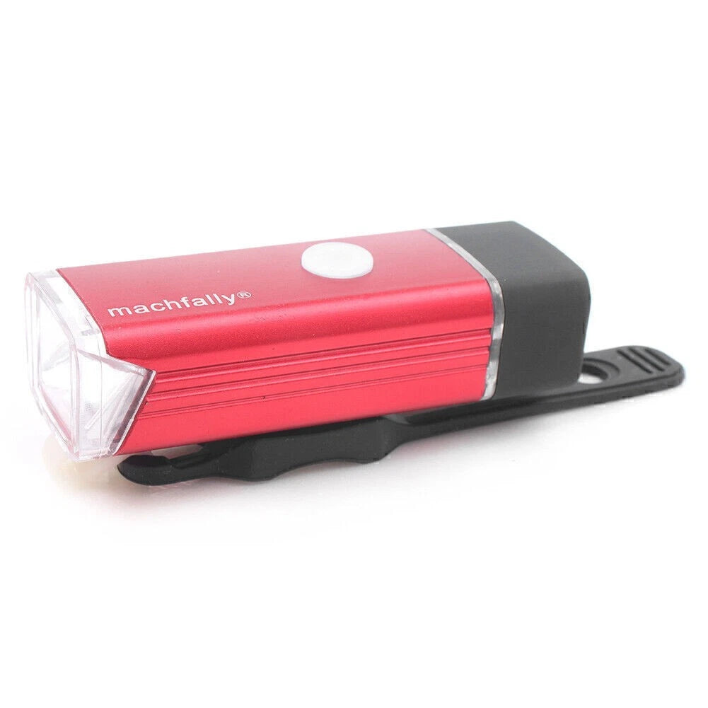 Rechargeable USB Bicycle Front Lamp Headlight Light (4 Modes)