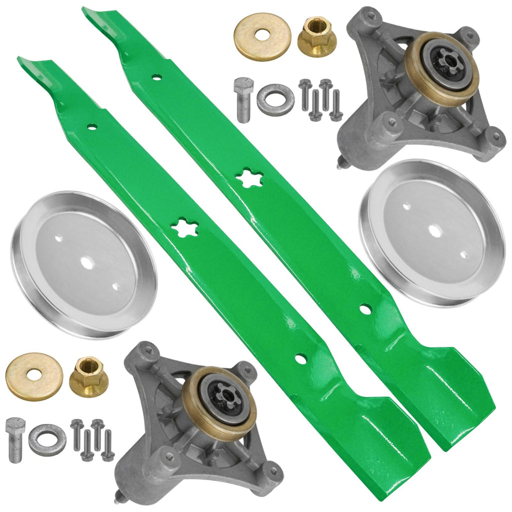 Deck Spindle and Pulley Replacement for Dixon D19KH42 D20KH42 (2000–2025)