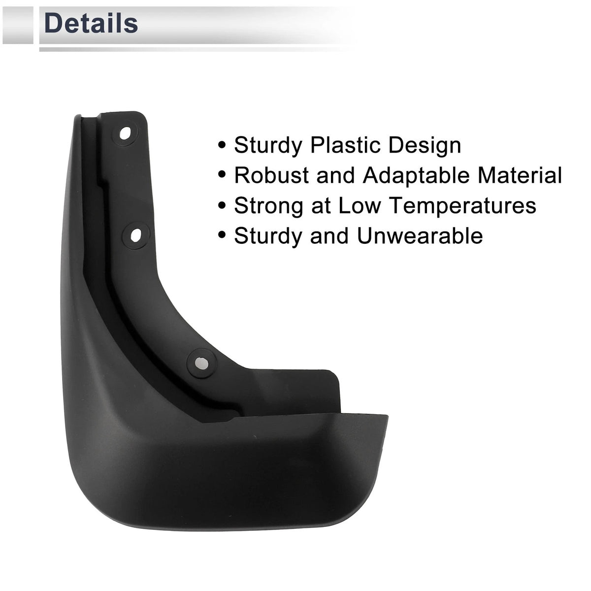 Set of 2 Mud Flaps Splash Guards for Volvo S60 (2020–2023)