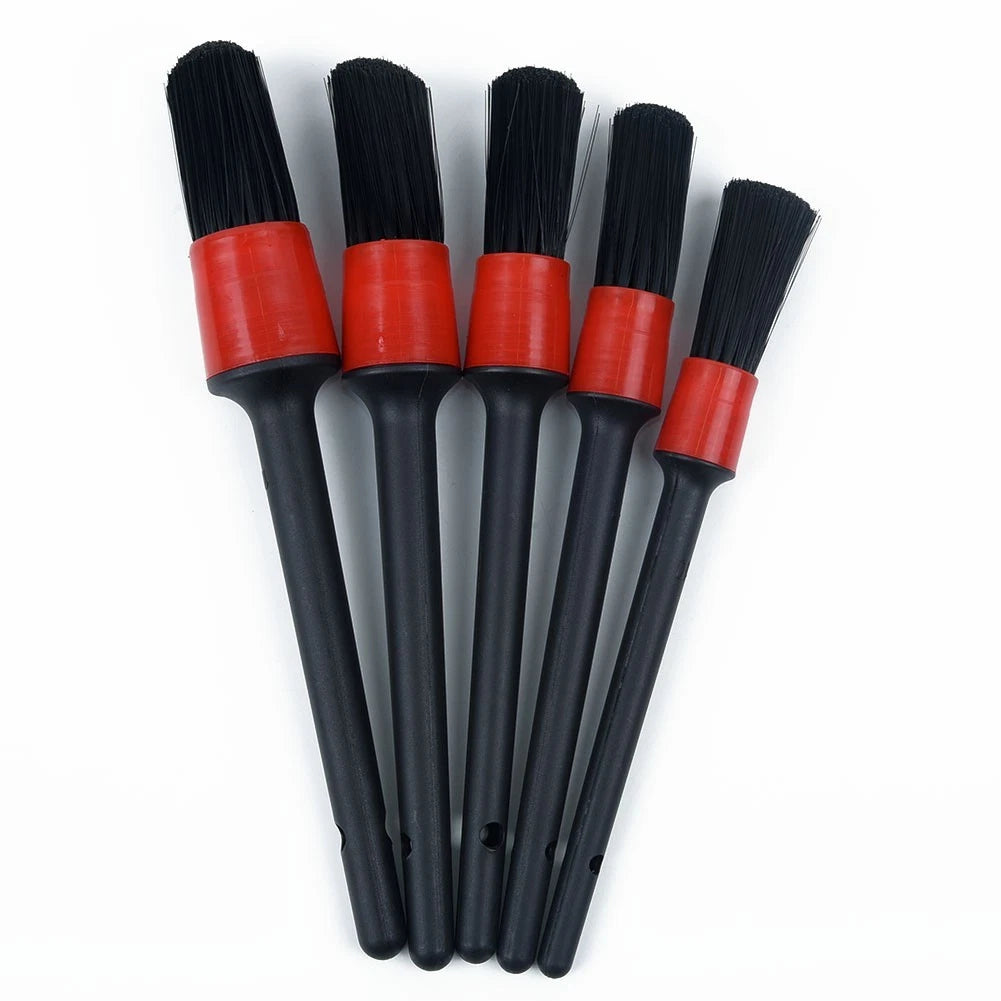 5X Rim Cleaning Brushes Set for Auto Detailing