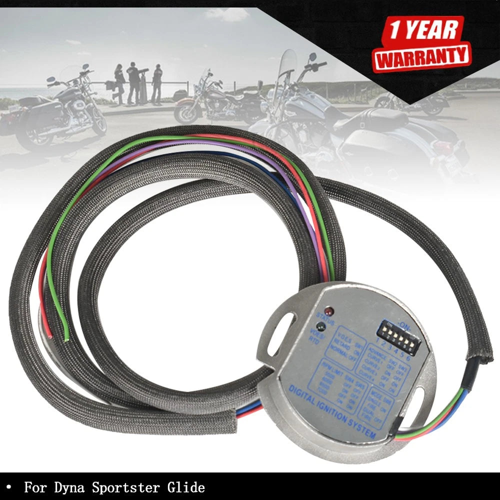 Programmable Single Dual Fire Electronic Ignition Module for Tour Glide (1980–1996)