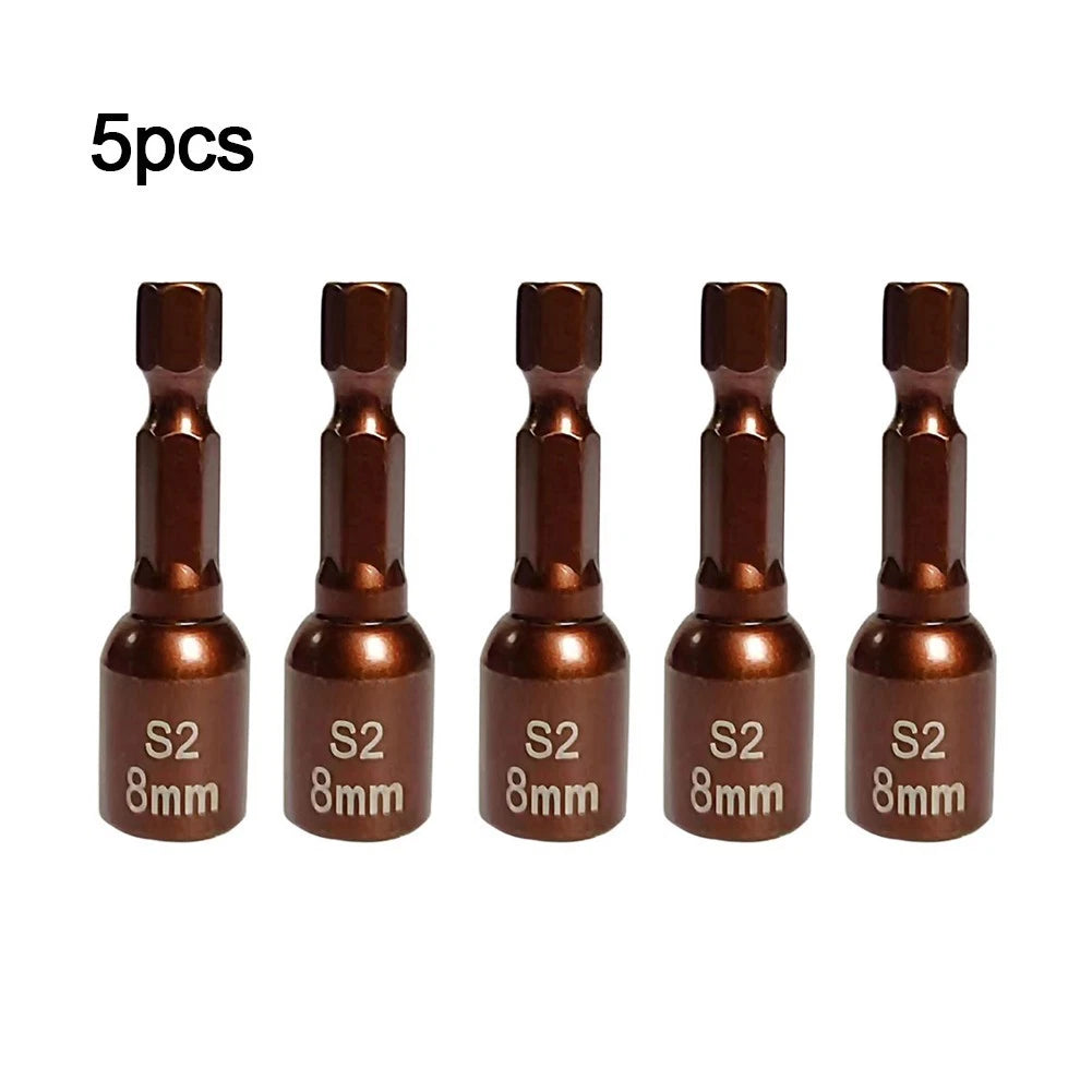 2X Magnetic Socket Wrench Set with Hexagonal Handle