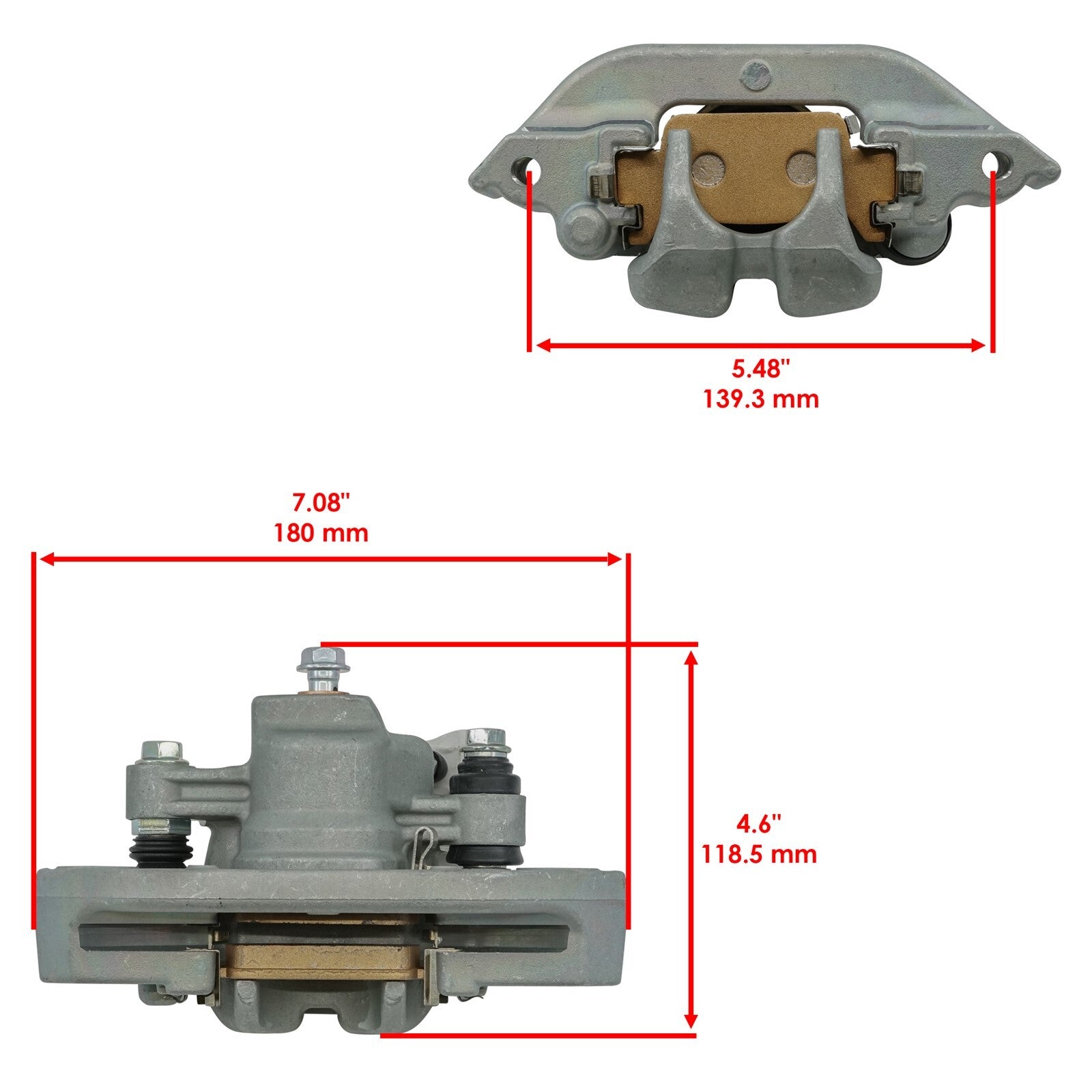 Front Brake Calipers Front Left Right Replacement for Honda Rincon 700 (2024–2026)