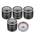 Set of 4 Oil Filters & Wrench for Kawasaki (49065-7010, 49065-2071, 49065-0724)