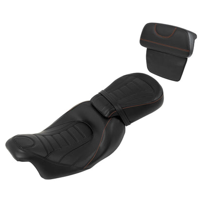 Driver Passenger Seats Backrest for Harley CVO Street Road Glide (2014–2023)