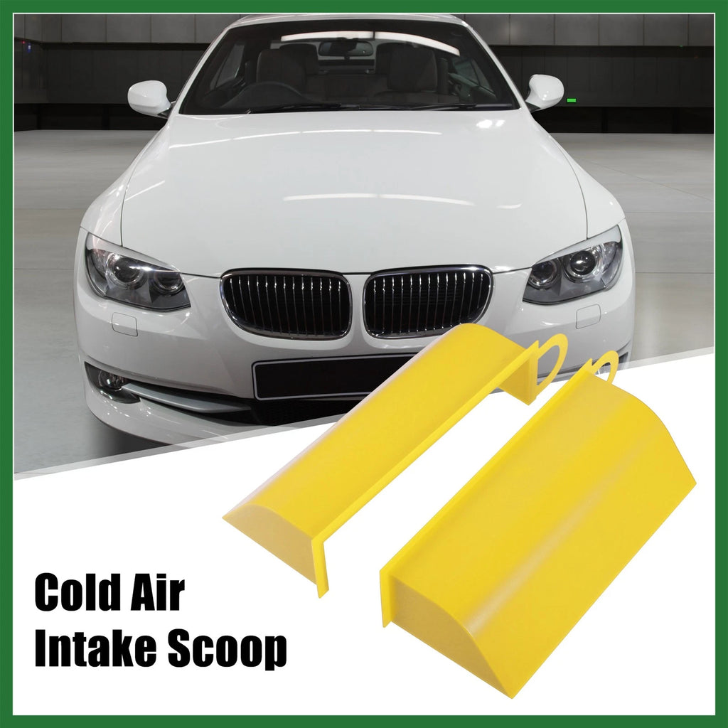 2pc Hood Scoop Dynamic Cold Air Tuning Intake System for BMW (2000–2024)