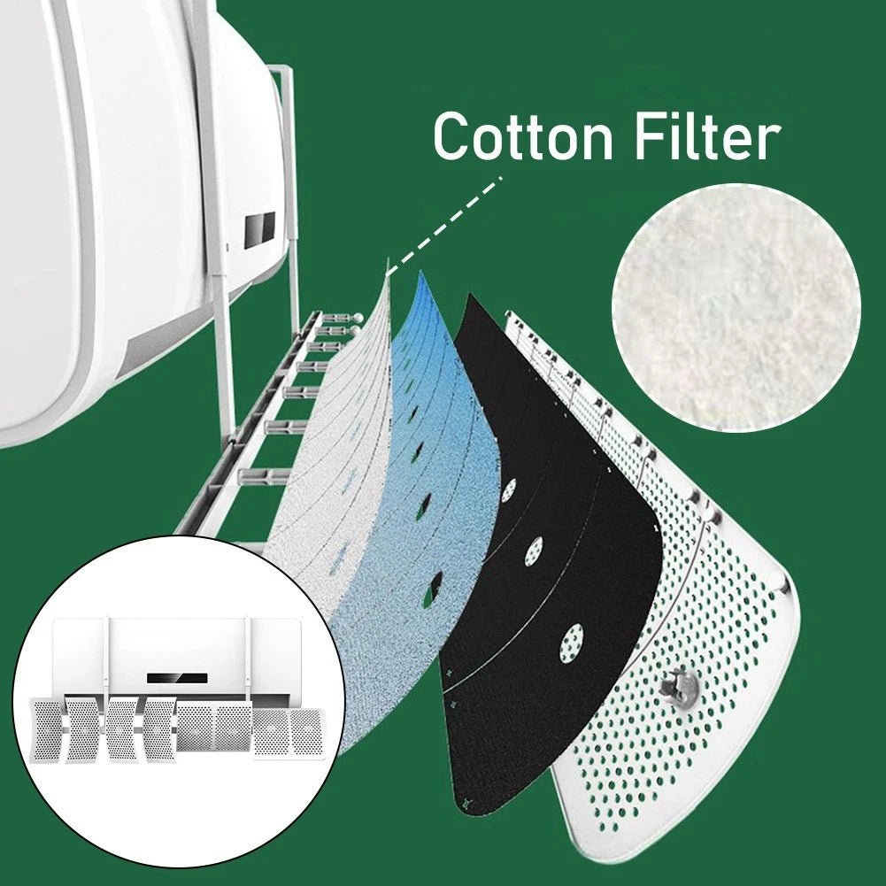 Windshield Exhaust Cover for Air Conditioning (Wall-Mounted)