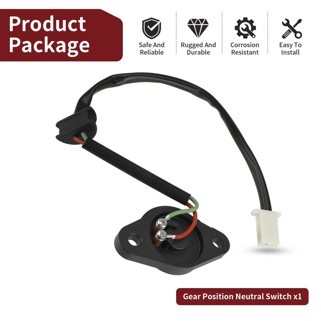 Gear Position Neutral Switch for Yamaha Big Bear 350 4x4 YFM350F (1997–1999)