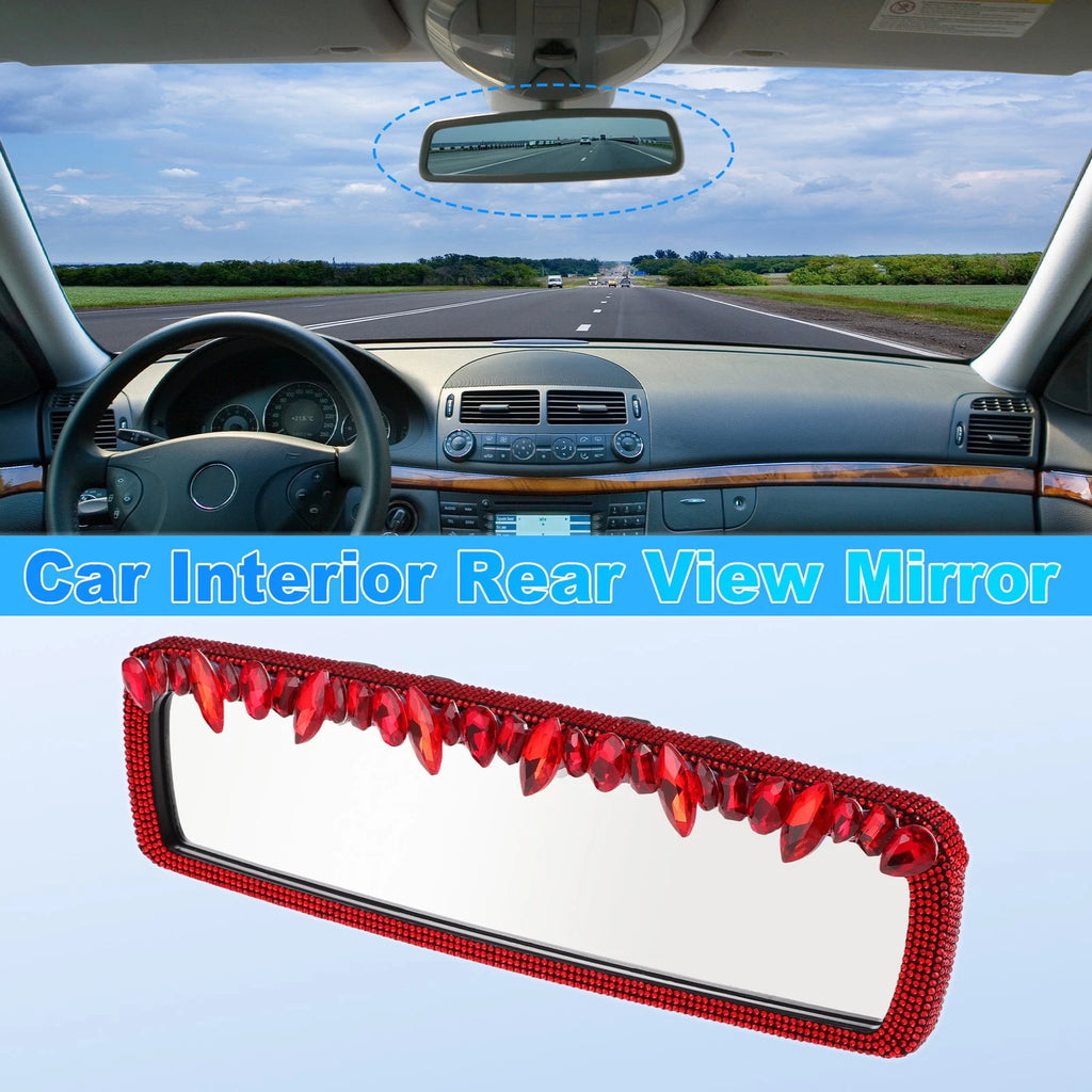 Interior Rearview Mirror Back Clip for Universal Fit (10.94x2.95")