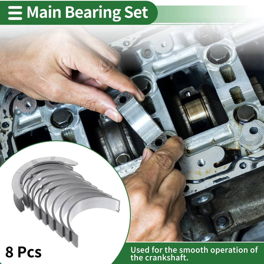 Main Bearing Set for Chevrolet Equinox (2005–2009) Replacement OEM Match