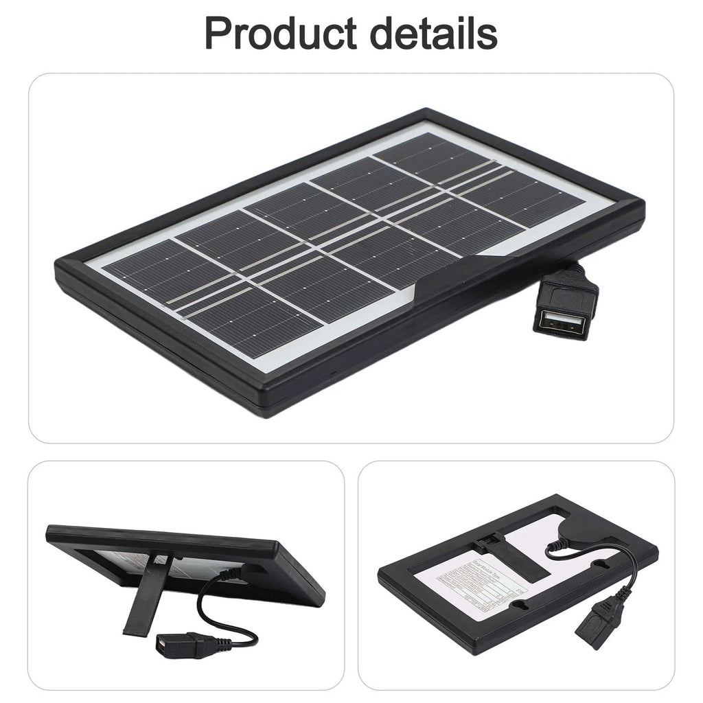 5V 1.8W Solar Panel with USB Interface for Fan Applications