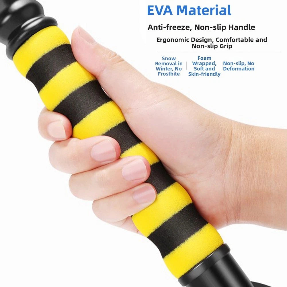 Snow Shovel with Foam Handle for Winter Cleaning