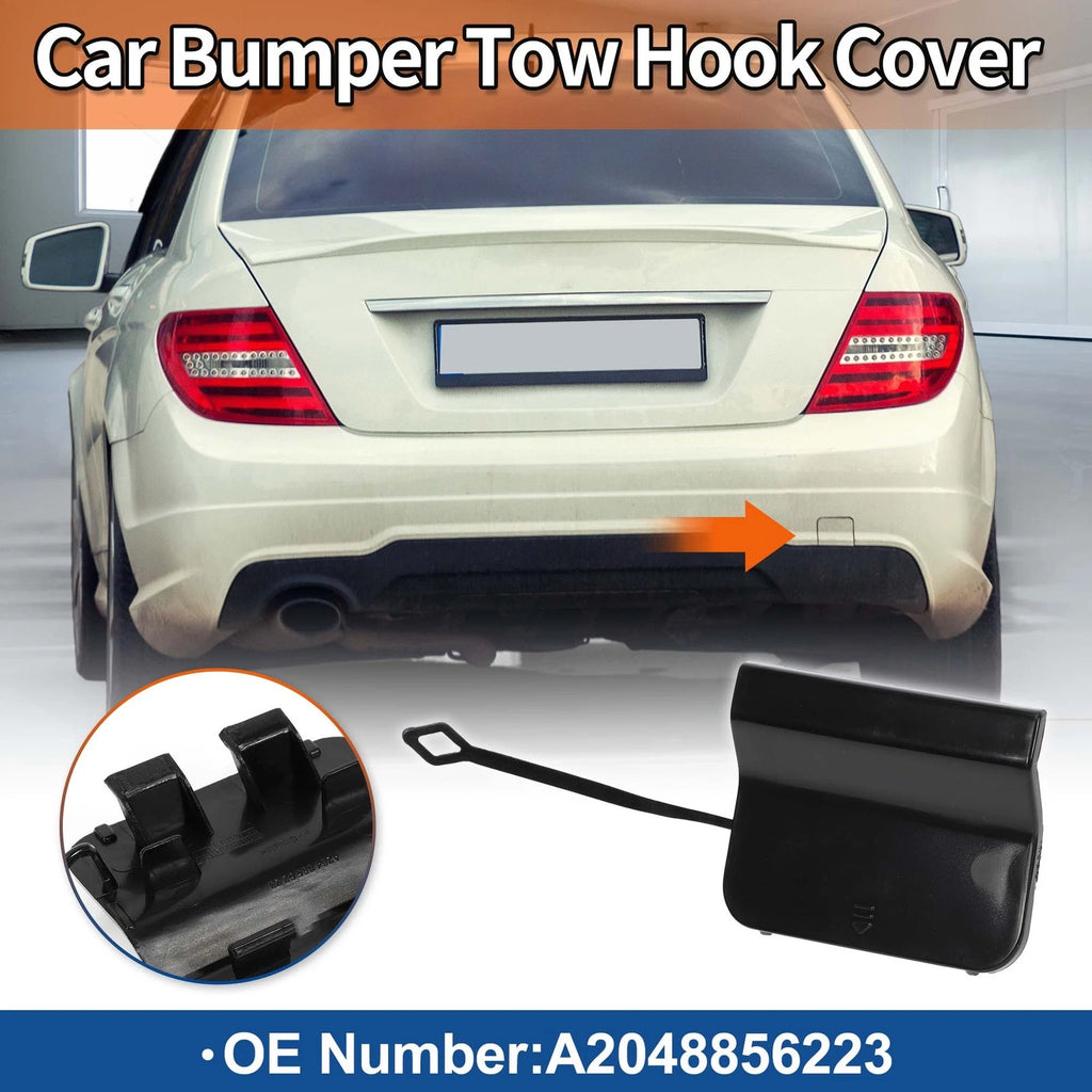 Rear Tow Hook Cover for Mercedes C-Class W204 FL AMG (2012–2015)