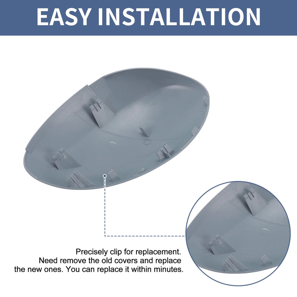 1 Pc Left Passenger Side Mirror Cover Cap for Citroen C1 (2005–2014)