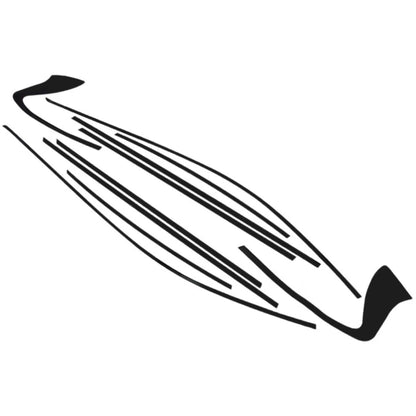 Vinyl Chrome Delete Blackout Window Trim Stickers for Infiniti Q50 (2014–2020)