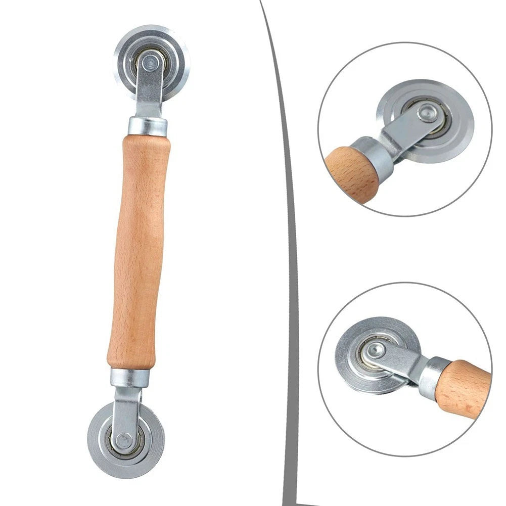 Screen Door Installation Tool with Roller for Accurate Fit