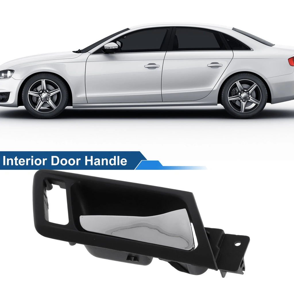 Rear Right Passenger Side Interior Door Handle for VW Bora (2008–2012) Black Chrome
