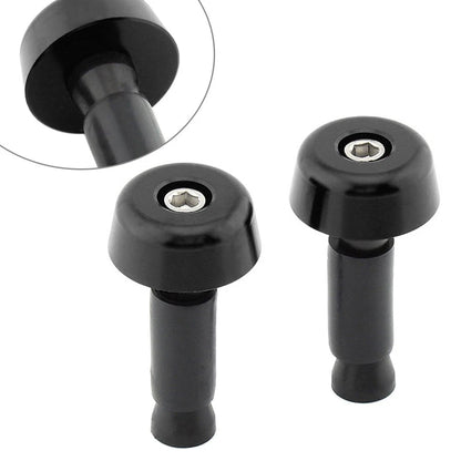 Handlebar Grips for Universal Motorcycle (0.5in/12.7MM) Black