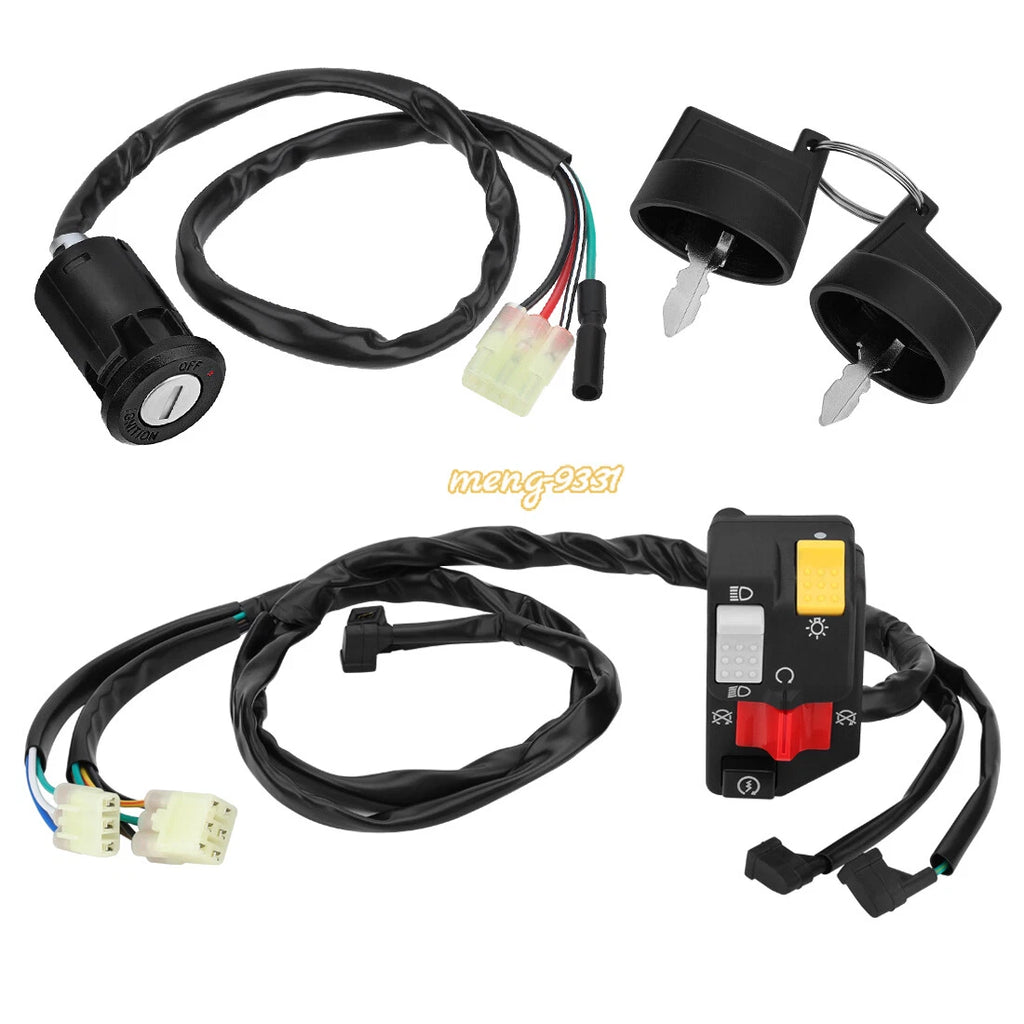 Handlebar Switch & Ignition Key Switch for Honda Recon 250 TRX250TM (2007–2020)