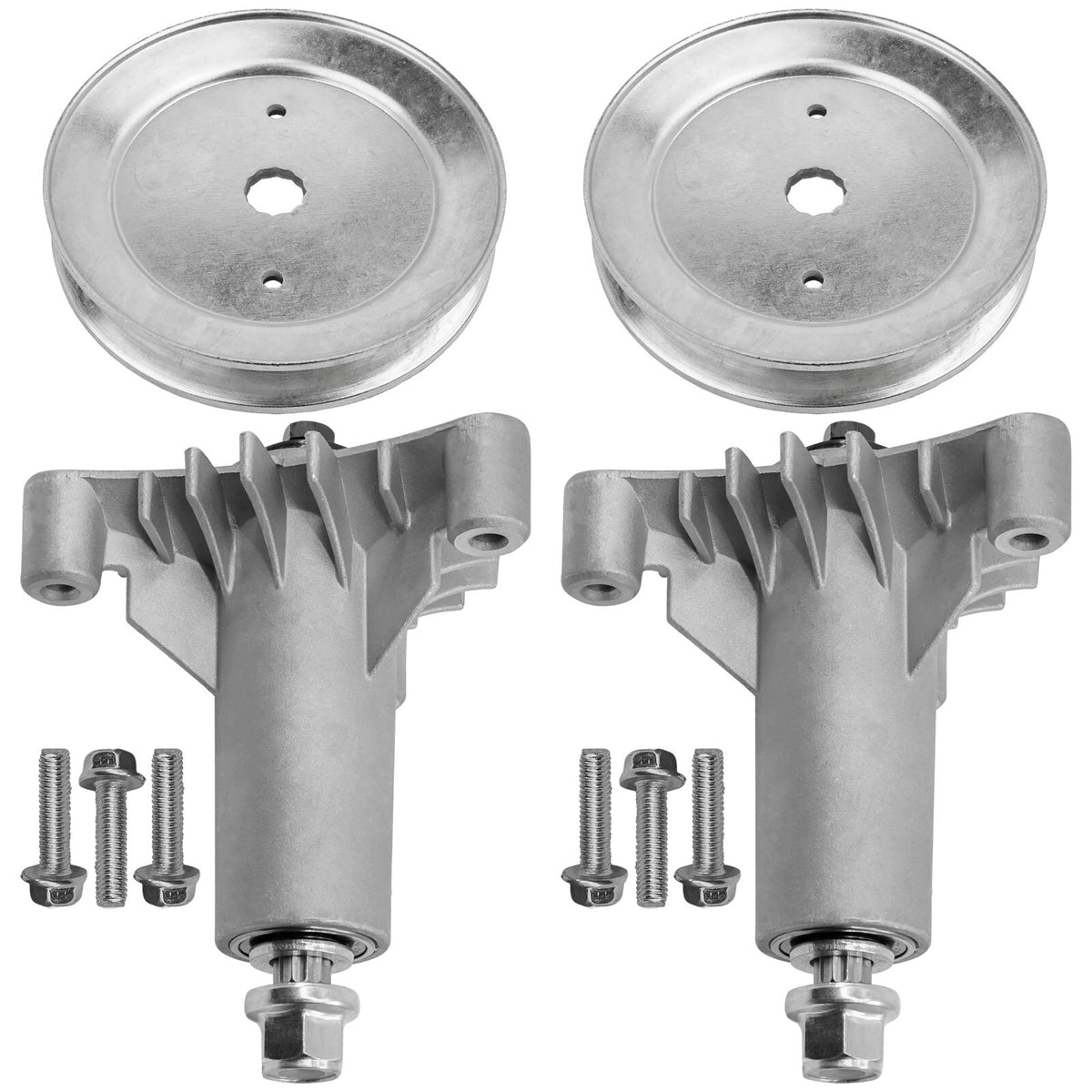 Deck Spindle and Pulley Replacement for Husqvarna CT130 LR110 LR12 (2008–2012)