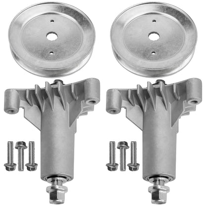 Deck Spindle and Pulley Replacement for Husqvarna CT130 LR110 LR12 (2008–2012)