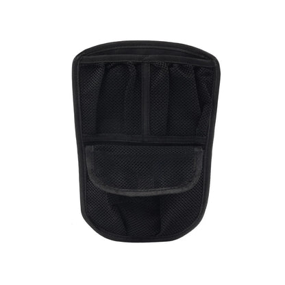Black Glove Box Lid Organizer 3 Mesh Pocket for Can Am Ryker (2019–2024)
