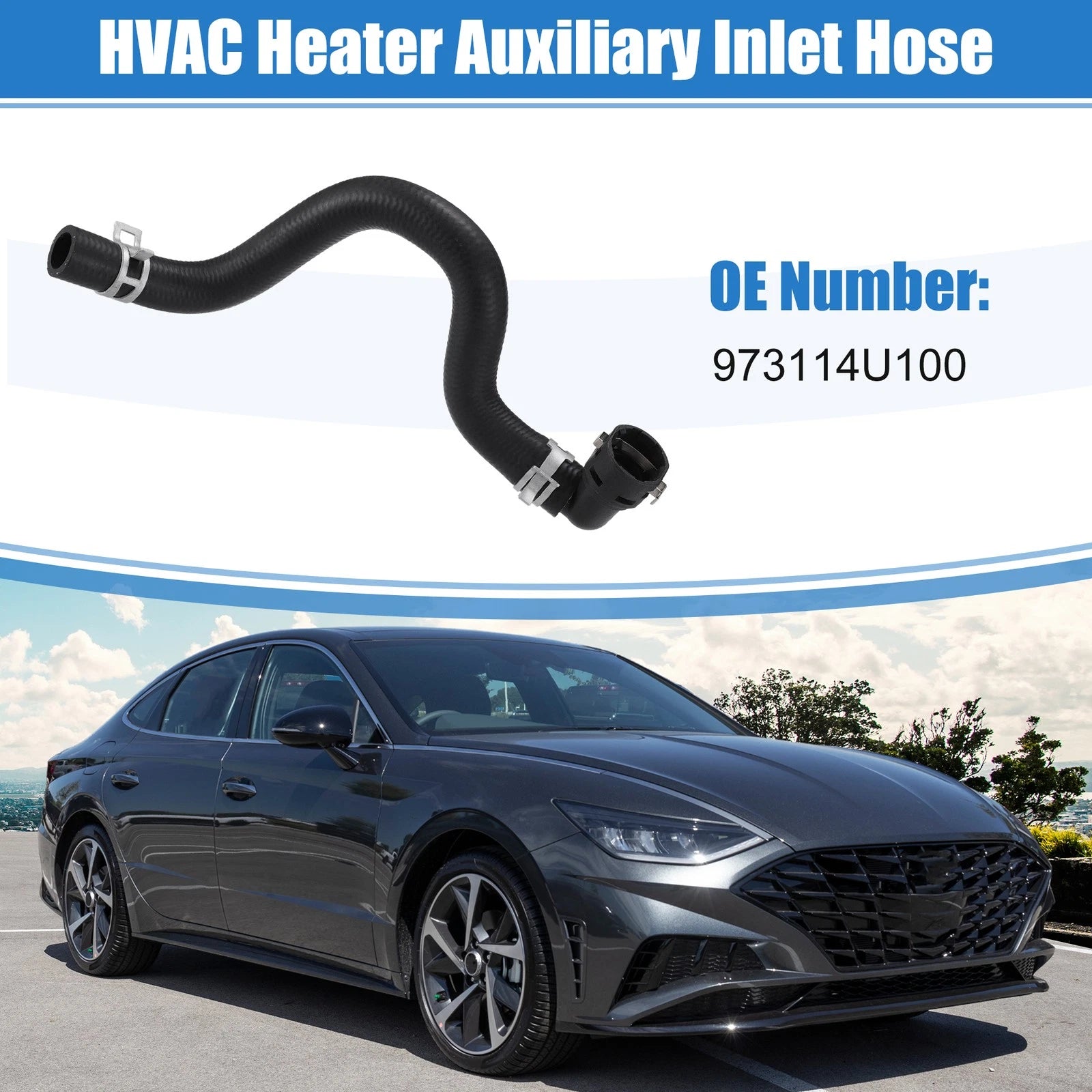 Water Inlet Hose Set Replacement for Hyundai Sonata (2012–2015)