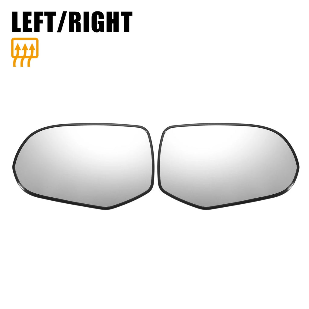 Mirror Glass Pair Left Right White Heated Rear for Honda Odyssey (2006–2008)