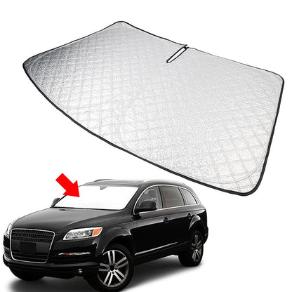 Foldable Windshield Sun Shade for Audi Q7 (2007–2015)