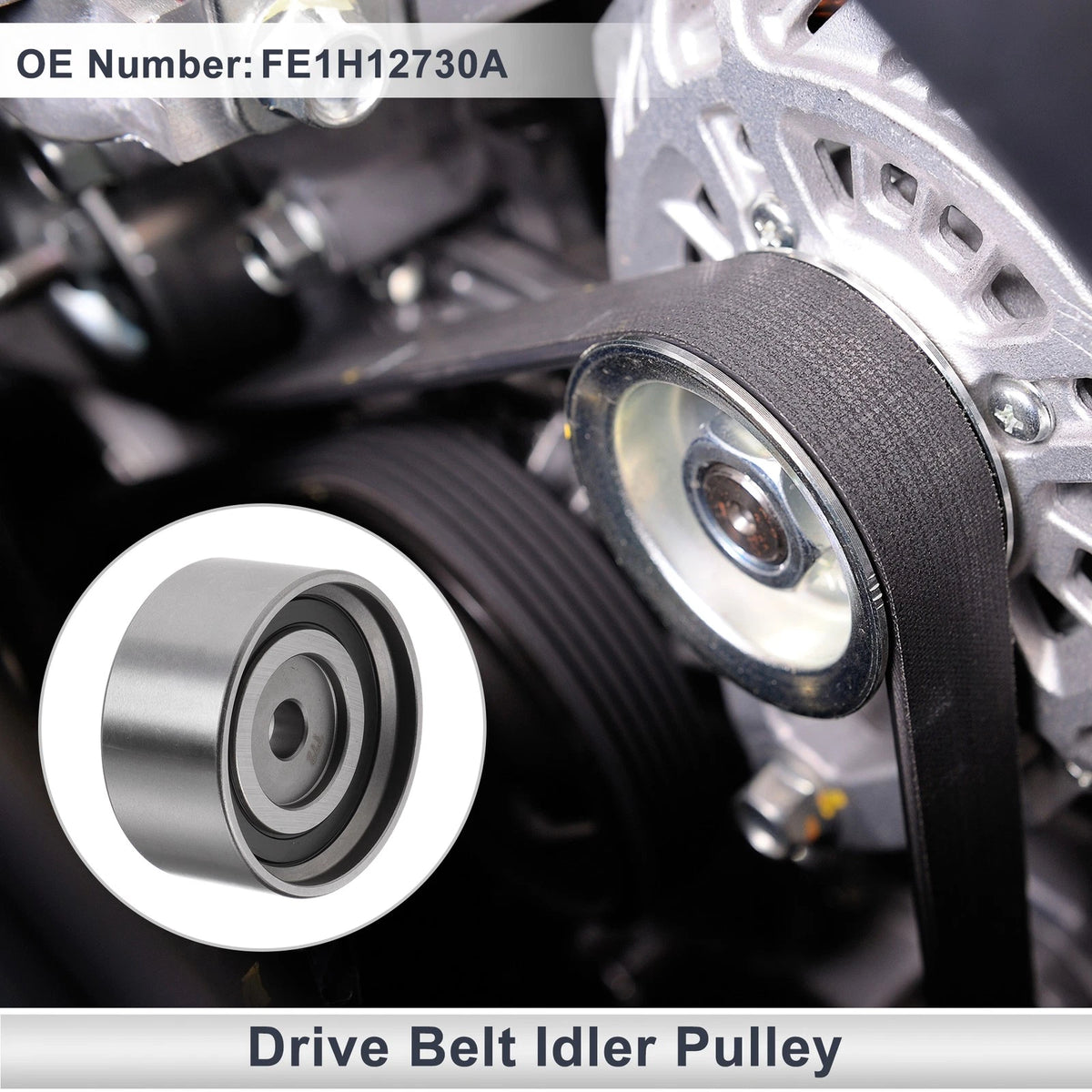 Drive Belt Idler Pulley Replacement for Ford Probe (1989–1992)