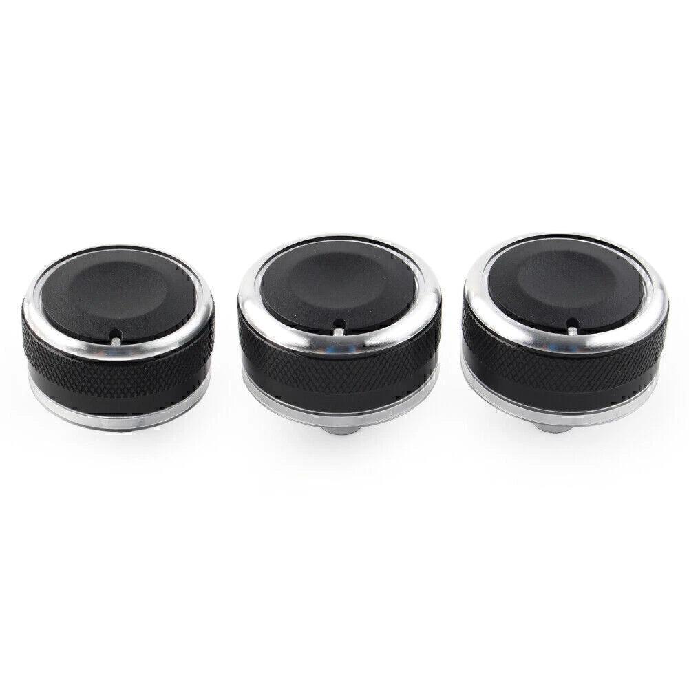 3 Pcs A/C Heat Control Knob Switch Decor for Mazda 6 (2003–2008)