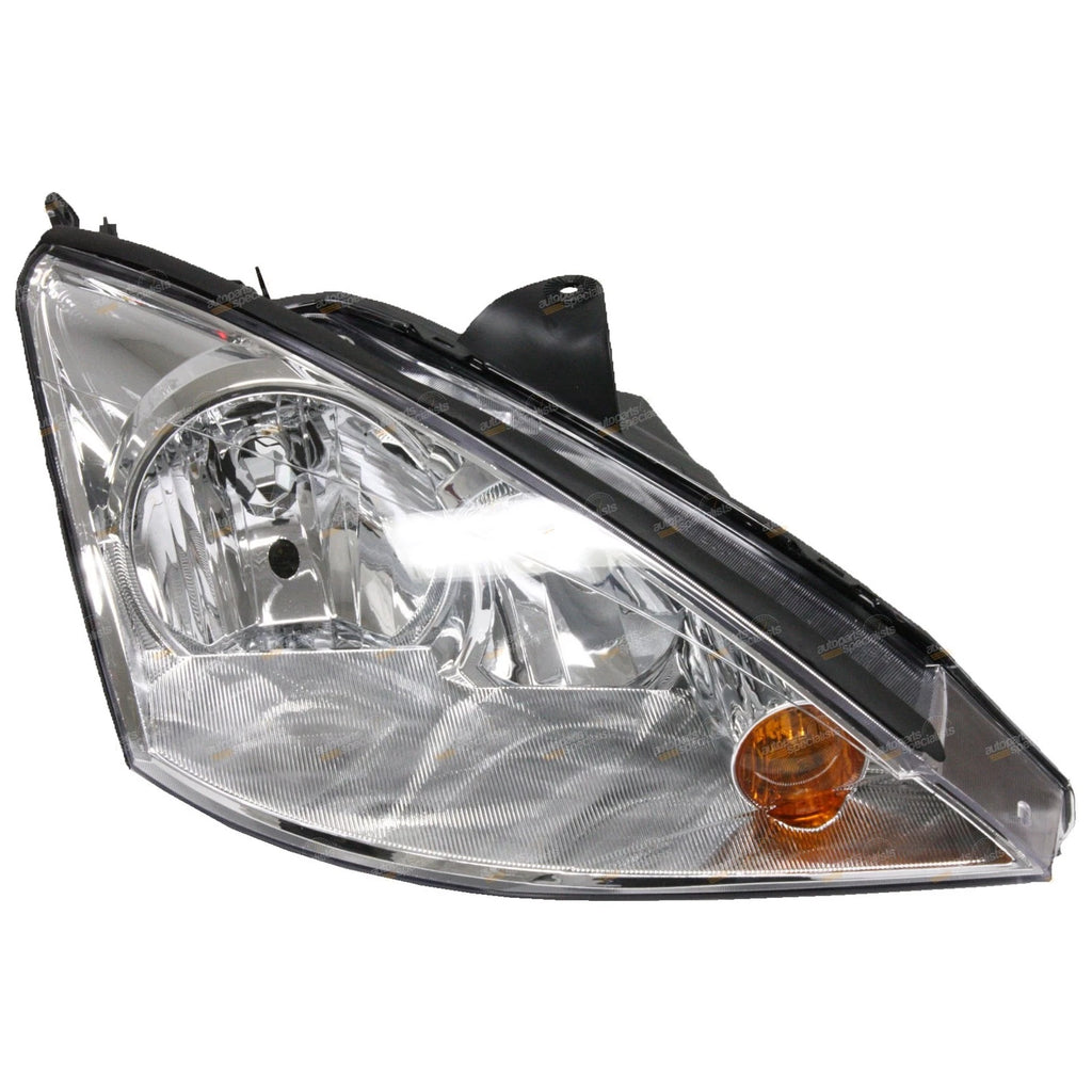 RH Chrome Headlight for Ford Focus (2002–2005) RHS Driver