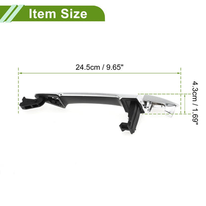 Exterior Door Handle Replacement Rear Left for Hyundai Kia Picanto (2011–2016)