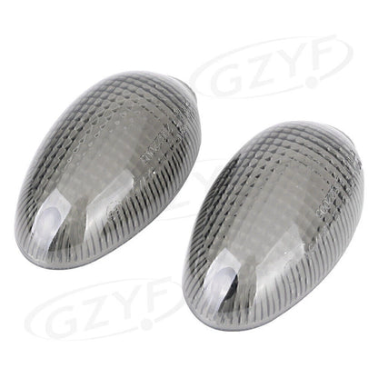 Smoked Front Turn Signal Lens for Ducati Monster (2006–2010)