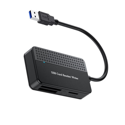 4-Port USB 3.0 Hub Card Reader for SD/SDHC/SDXC