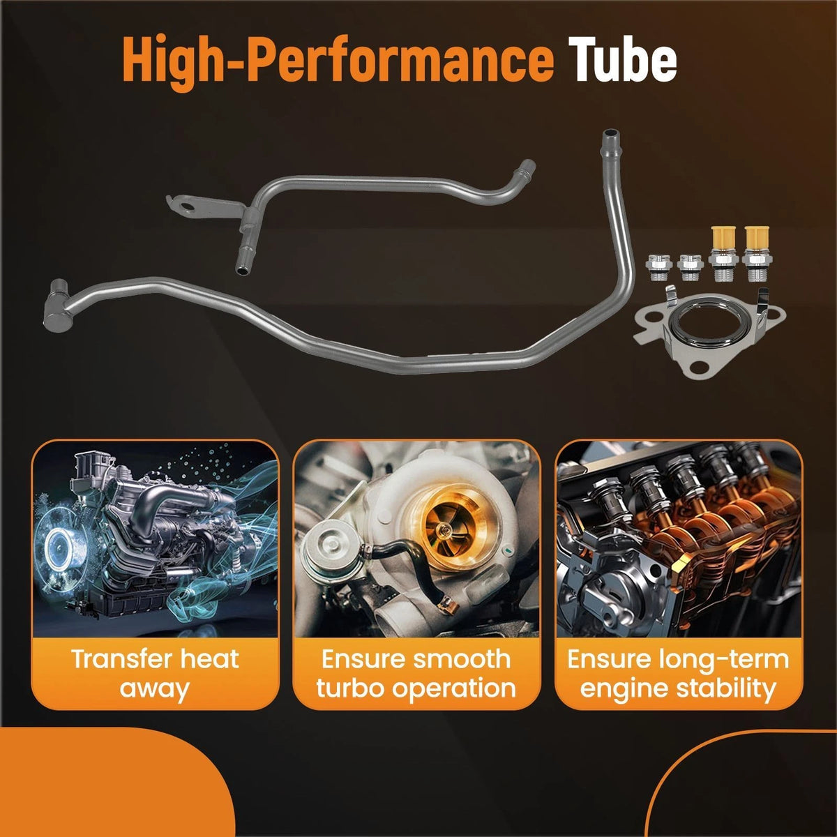 Turbo Coolant Water Line for Ford Expedition Lincoln Navigator (2015–2017)