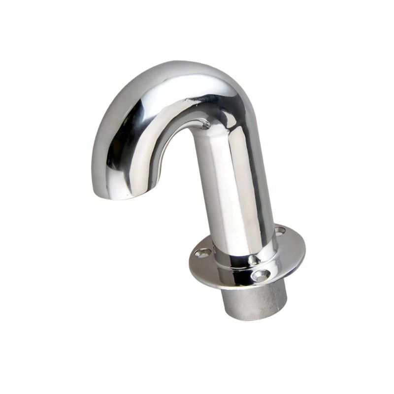 35mm Gooseneck Vent Pipe for Marine Use (316 Stainless Steel)
