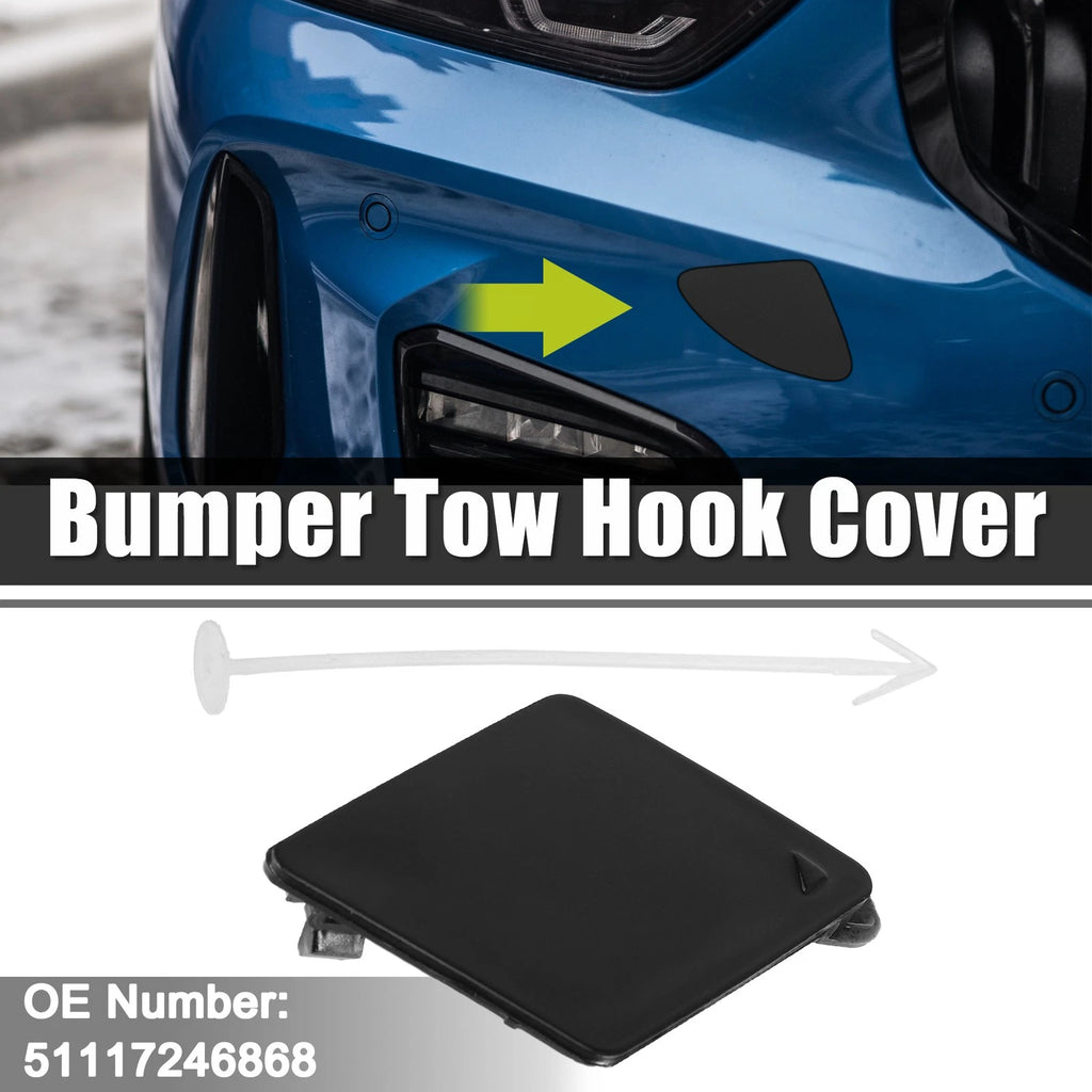 Front Right Tow Hook Cover Cap Replacement for BMW 550i (2011–2016)