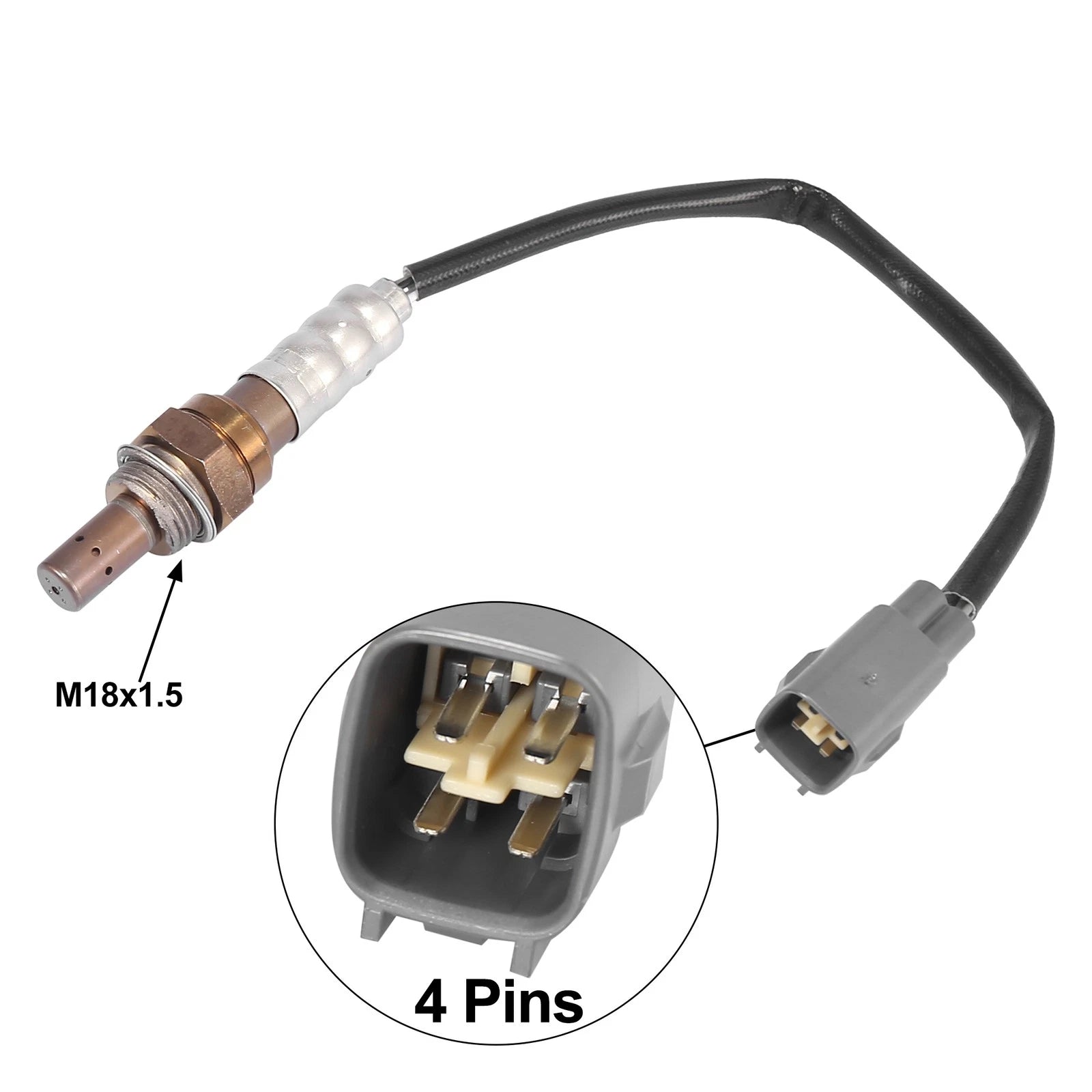 Front O2 Oxygen Sensor Replacement for Toyota Yaris 2010 (2006–2014)