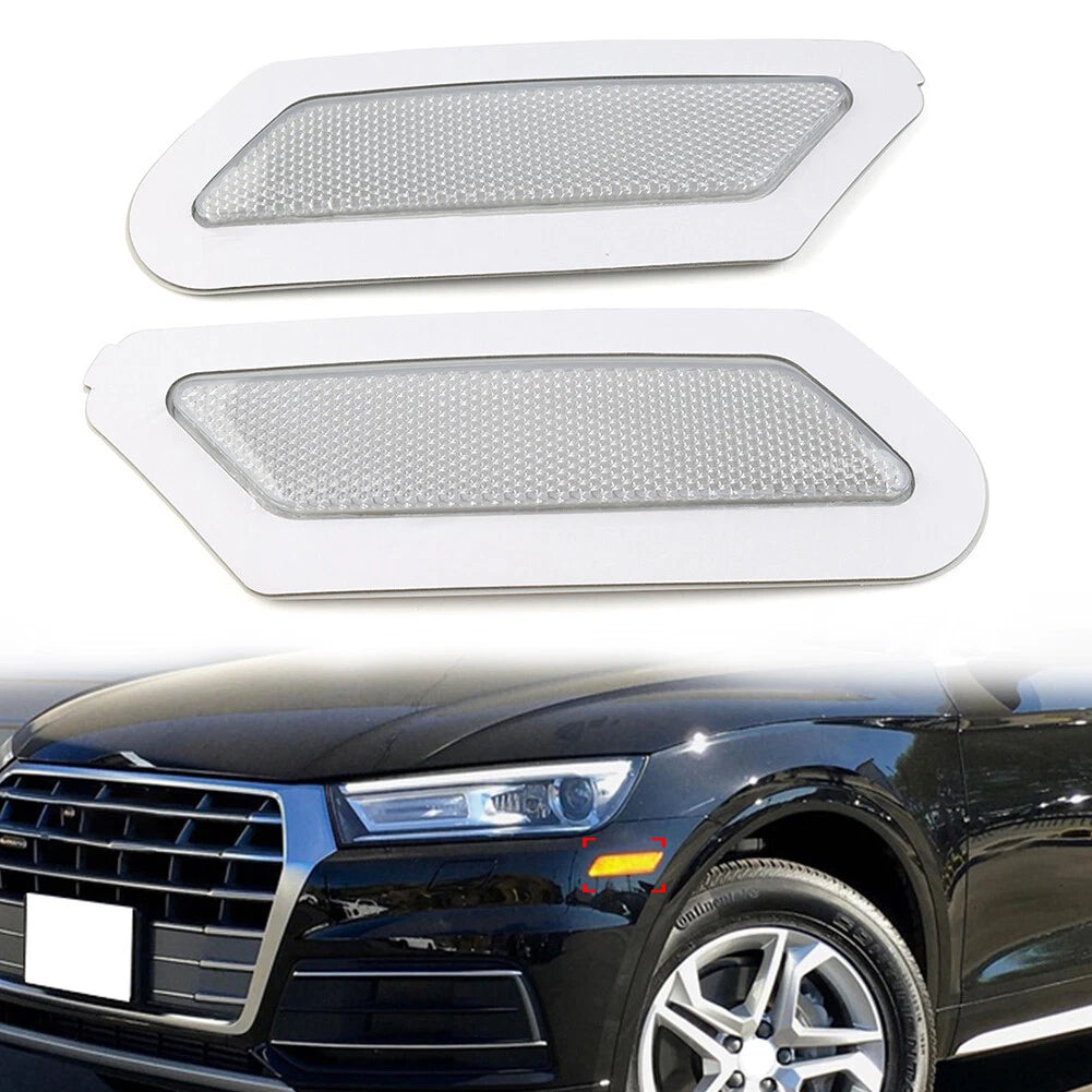 Front Bumper Indicator Side Marker Turn Signal Light for Audi Q5 SQ5 (2018–2020)