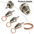 3Pcs Glow Spark Plug for RC Truck Car Compatible with Nitro Engines