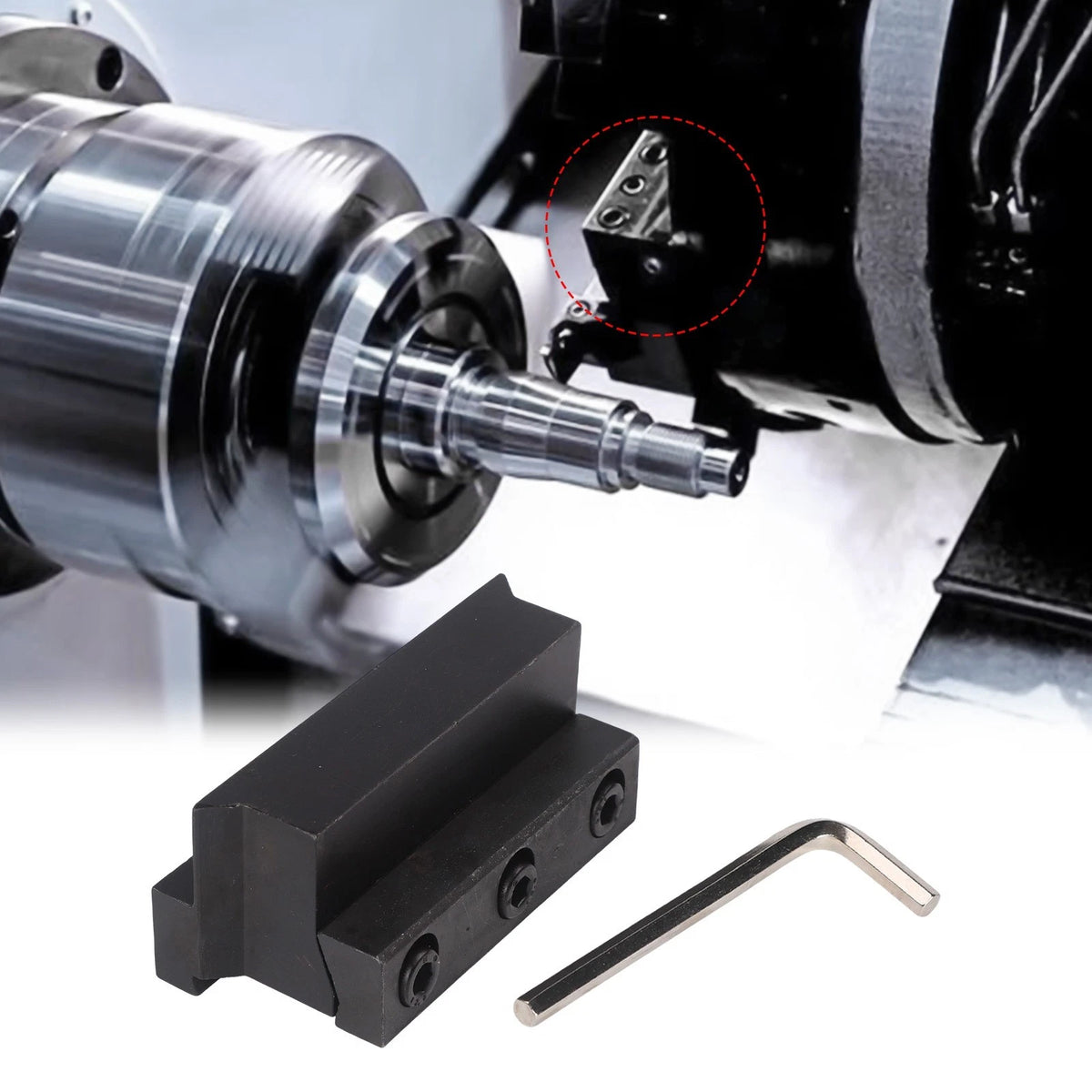 Heavy Duty Tool Holder for SPB 26mm with Quick Tool Change Feature